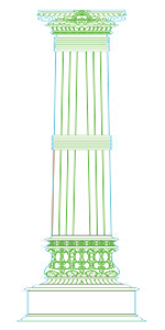 GRC & GFRC Columns Base